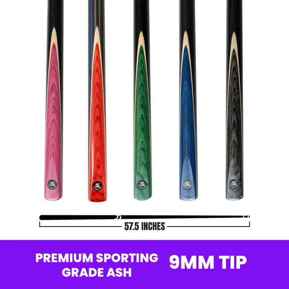 2 Piece English Pool Cues | Professional UK Hand-Finished Cues ...